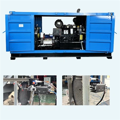 1500Bar hitaskipti Sjálfvirk hreinsun vatnsþotunarkerfi